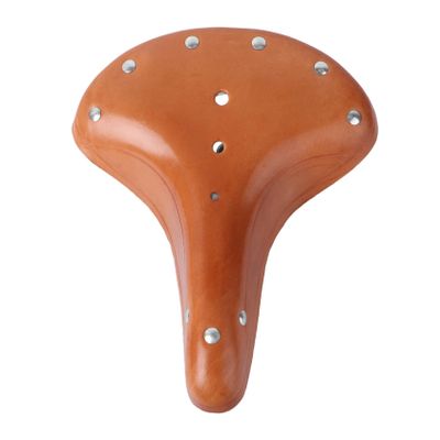 Bicycle Bike Seat Vintage Design Reinforced Springs Comfortable Riding Experience Random Color