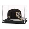 WANLIAN Clear Hat Display Case,Self-Assembly Acrylic Baseball Cap Holder Stand with Stainless Steel Risers, Perfect for Sports Caps & Mini Helmets (Assembly Required) view 1