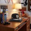 WANLIAN Clear Hat Display Case,Self-Assembly Acrylic Baseball Cap Holder Stand with Stainless Steel Risers, Perfect for Sports Caps & Mini Helmets (Assembly Required) view 2