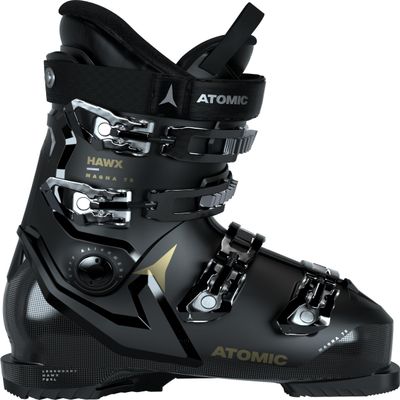 Atomic HAWX Magna 75 Women's Ski Boots (Black/Gold 25, 23/23.5)