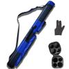 BY SPORTS 2x2 Hard cue case Square Pool Cue Billiard Stick Carrying Case view 2