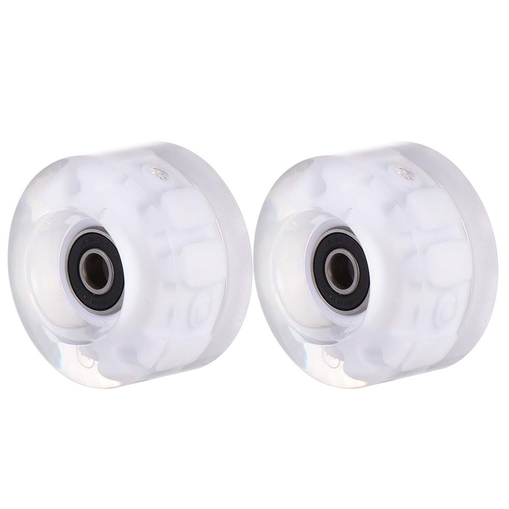 2pcs Wear-resistant Roller Skates High-performance Pu Wheels and Bearings for Outdoor Skating Streets and Sidewalks