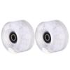 2pcs Wear-resistant Roller Skates High-performance Pu Wheels and Bearings for Outdoor Skating Streets and Sidewalks view 1