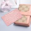 DEGASKEN Daughter Gifts Wallet Card from mom, To My Daughter Never Forget I Love You, Daughter Wedding Card Gifts from Mother, College Graduation, Birthday, Christmas view 2