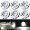 6 Pcs Marine Boat LED Cabin Deck Courtesy Light Stern Transom Lights 12V White for Boating Kayak Yacht, Dinghy, Sailboat, Pontoons, Navigation Vessels, Freighters, Hovercrafts, Hunting & Fishing view 1