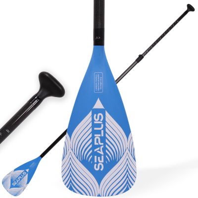 Carbon Fiber paddle, 3-PCS Adjustable paddle for stand up paddle board , SUP paddle, adjusted from 67" to 82.6"(1.7-2.1m)1.65Lb(751g)