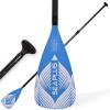 Carbon Fiber paddle, 3-PCS Adjustable paddle for stand up paddle board , SUP paddle, adjusted from 67" to 82.6"(1.7-2.1m)1.65Lb(751g) view 1