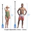 Carbon Fiber paddle, 3-PCS Adjustable paddle for stand up paddle board , SUP paddle, adjusted from 67" to 82.6"(1.7-2.1m)1.65Lb(751g) view 2