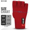 WYOX Hand Wraps Inner Gloves for Kickboxing, Hand Protection for Punching Bag Boxing Glove Liners, Muay Thai, Speed Bag Gloves, Wrist Wrap Training Gloves for Under Mitts & Elasticated view 3