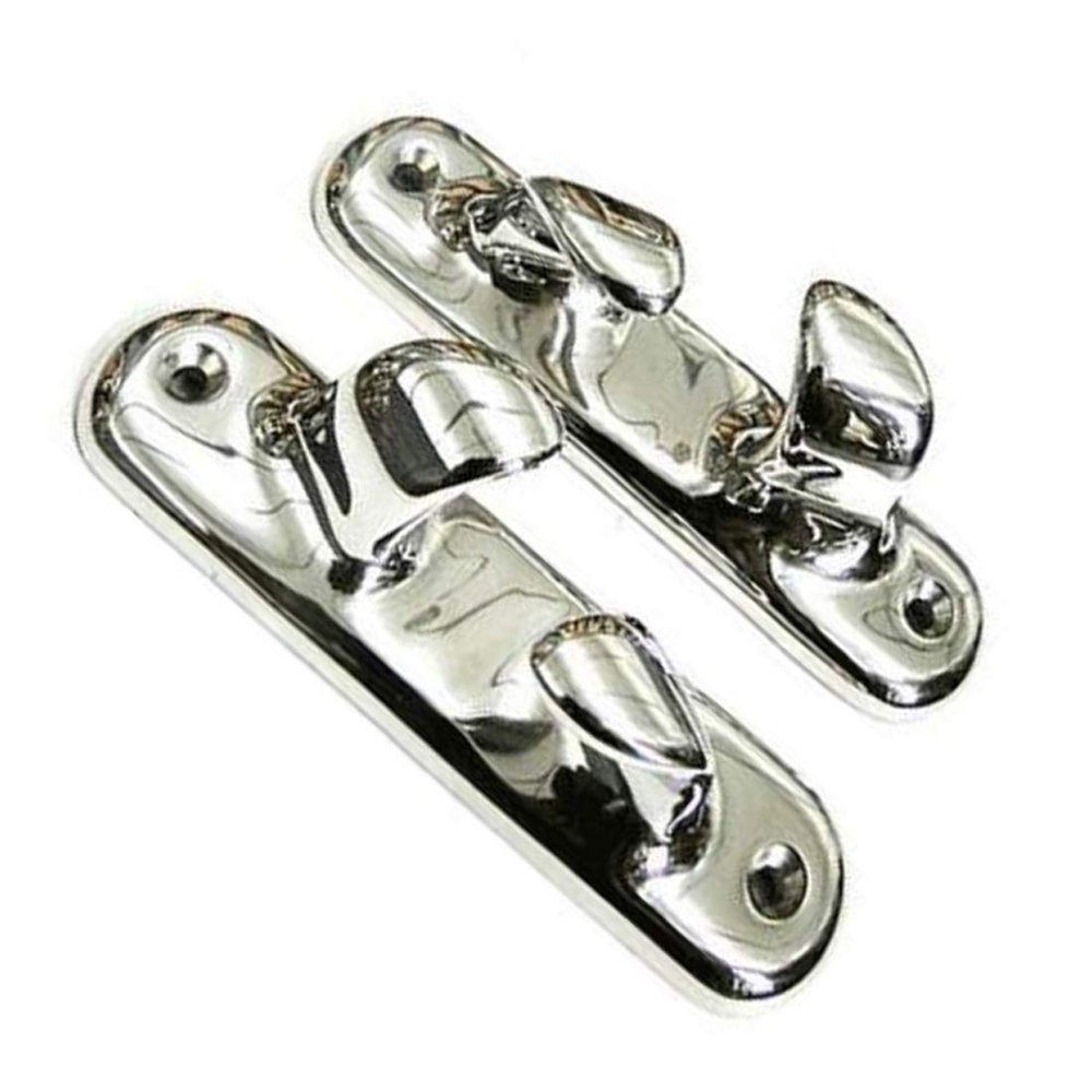 VIGORWORK 1Pcs 8 Inch Left + Right Concave Cable Guide 203 * 38 * 164mm Stainless Steel Ship Yacht Hardware Accessories
