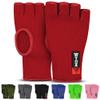 WYOX Hand Wraps Inner Gloves for Kickboxing, Hand Protection for Punching Bag Boxing Glove Liners, Muay Thai, Speed Bag Gloves, Wrist Wrap Training Gloves for Under Mitts & Elasticated view 1