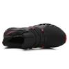 Ezkrwxn Walking Shoes for Women Running Shoes Mesh Breathable Slip on Ladies Gym Workout Athletic Tennis Jogging Sneakers Black Red Size 10 view 3