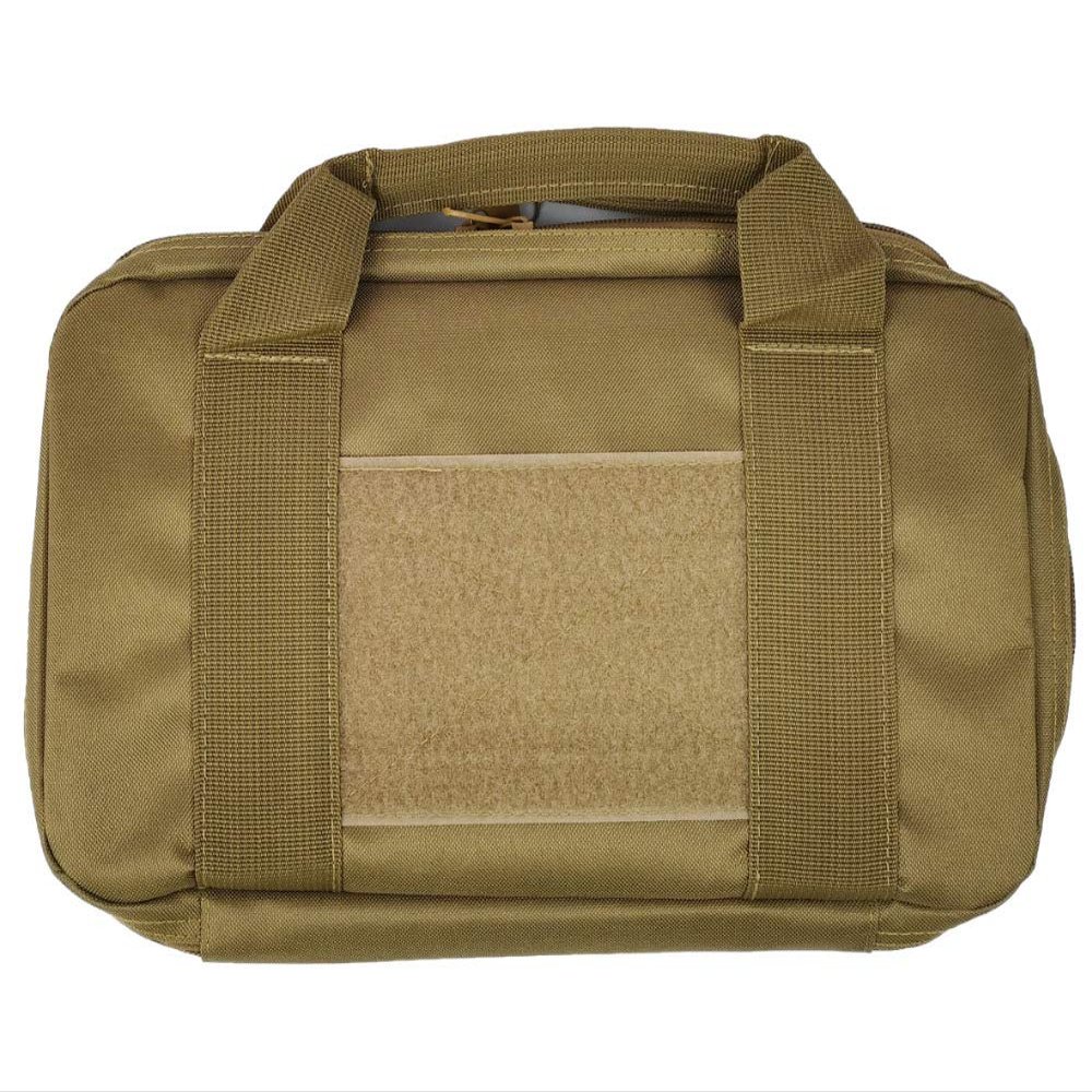 DETECH Tactical Gun Bag Case Pistol Carry Bag Military Handgun Holster Durable Padded Pistol Carrier Hunting Accessories Fishing Kit