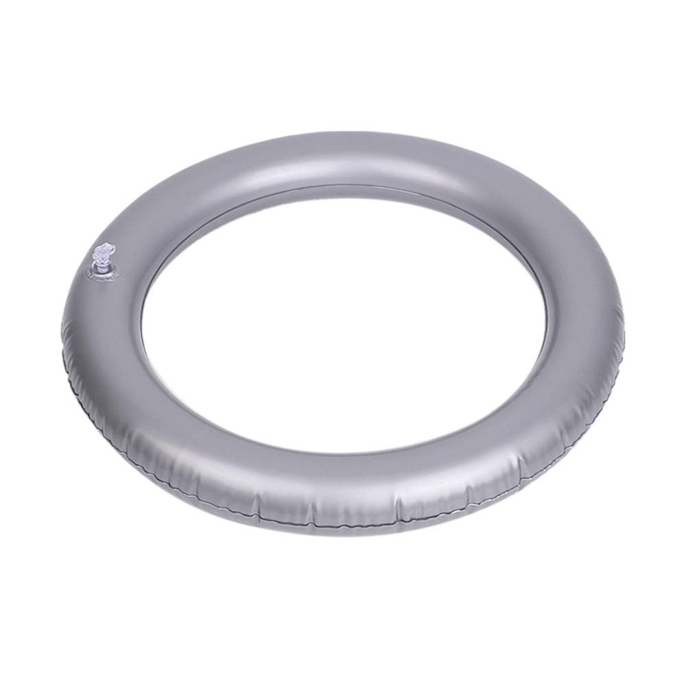 SZTLKHH Yoga Ball BaseFixed Ring Round PVC Anti Slip Stable, Fitness Ball for Home Gym, Office, Improves Back Pain, Posture & Balance, Exercise(1Pcs Grey)