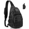 G4Free Tactical EDC Sling Backpack, Military Rover Shoulder Sling Bag Pack with Pistol Holster for Concealed Carry view 1