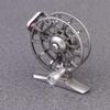 BESPORTBLE Fly Reels Fly Fishing Reel Large Arbor Aluminum Alloy Body Smooth Fly Reel (Right Hand Silver) view 3