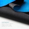 Navaris Foldable Yoga Mat for Travel - 1/16" (1.5mm) Thick Exercise Mat for Pilates, Workout, Gym, Fitness - Non-Slip Folding Portable Mat view 3