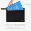 Navaris Foldable Yoga Mat for Travel - 1/16" (1.5mm) Thick Exercise Mat for Pilates, Workout, Gym, Fitness - Non-Slip Folding Portable Mat view 4