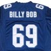 Men's 69 Billy Bob Varsity Blues Movie West Canaan Coyotes Football Jersey Stitched Blue Size L view 2