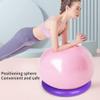 SZTLKHH Yoga Ball BaseFixed Ring Round PVC Anti Slip Stable, Fitness Ball for Home Gym, Office, Improves Back Pain, Posture & Balance, Exercise(1Pcs Purple) view 3