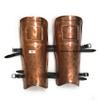 Nautical-Mart Gothic Medieval Knight Steel Greaves Leg Armor: Halloween Costume view 1