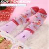 ANTSANG Kids Merino Wool Hiking Socks Toddlers Boys Girls Winter Warm Thick Thermal Crew Boot Heavy Cozy Snow Cabin Gift Snowboarding Socks 6 Pairs for Childs(Unicorn 01,8-12 Y) view 2