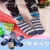 ANTSANG Kids Merino Wool Hiking Socks Toddlers Boys Girls Winter Warm Thick Thermal Crew Boot Heavy Cozy Snow Cabin Gift Snowboarding Socks 6 Pairs for Childs(Dinosaur A,1-3Y) view 2