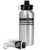 Art by Chelsydale Funny Gifts for Auditor Water Bottle Tumbler Reusable Portable Drinkware - Audit Auditing Firm Office Co Worker Men Women Cute Gag Appreciation Idea - Not Arguing Just Explaining view 2