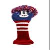IZZO Vintage Hybrid Headcover, Patriot USA, Red, White, Blue view 1