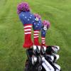 IZZO Vintage Hybrid Headcover, Patriot USA, Red, White, Blue view 2