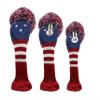 IZZO Vintage Hybrid Headcover, Patriot USA, Red, White, Blue view 3