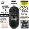HK Army Universal Epic Speed Feed Paintball Loader Hopper Accessory - Blackout view 4