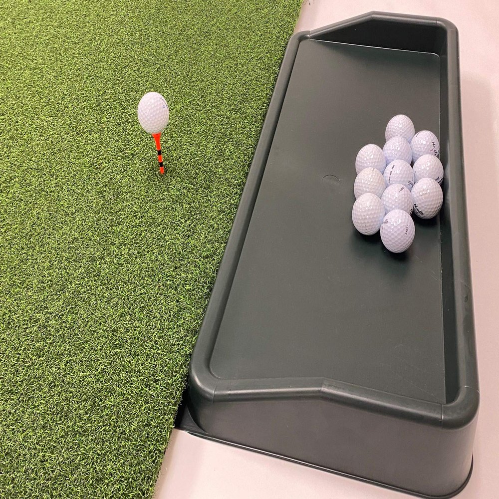 12" Inches x 26" Inches Extra Large Capacity Commercial Plastic Golf Ball Tray