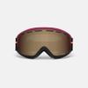 Giro Index OTG Adult Snow Goggles - Pink Neon Lights Strap with Amber Rose Lens (2021) view 4