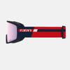 Giro Blok Ski Goggles - Snowboard Goggles for Men & Youth - Red Midnight Podium Strap with Vivid Apex Lens view 2