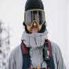 Giro Blok Ski Goggles - Snowboard Goggles for Men & Youth - Red Midnight Podium Strap with Vivid Apex Lens view 4