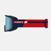 Giro Blok Ski Goggles - Snowboard Goggles for Men & Youth - Red Midnight Podium Strap with Vivid Royal Lens view 2
