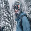 Giro Blok Ski Goggles - Snowboard Goggles for Men & Youth - Red Midnight Podium Strap with Vivid Royal Lens view 4