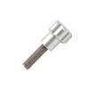 Exalt EMEK/ETHA 2 Paintball Feedneck Thumbscrew (Silver) view 1