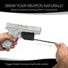 ClipDraw Trigger Sheath Trigger Guard Holster Black with Paracord (G17-41, G44, G45) view 3
