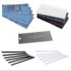 Tools4Boards Ski & Snowboard P-TEX Base Repair Kit: 12 pcs Ptex + 5 pcs Structure Sandpaper + 3 Brite Abrasive Pads + Stainless Scraper, Extra Large view 1