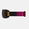 Giro Eave Womens Snow Goggles - Pink Yellow Lines Strap with Vivid Smoke/Vivid Infrared Lenses view 2