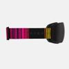 Giro Eave Womens Snow Goggles - Pink Yellow Lines Strap with Vivid Smoke/Vivid Infrared Lenses view 3