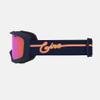 Giro Grade Youth Snow Goggles - Midnight Neon Lights Strap with Amber Pink Lens (2021) view 2