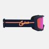 Giro Grade Youth Snow Goggles - Midnight Neon Lights Strap with Amber Pink Lens (2021) view 3