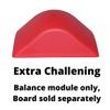Blue Planet Extra Challenging Module for Balance Surfer Expert Balance Module for Standing Desks, Surf and SUP Training, Yoga, Physical Therapy, Exercise(Red/Extra Challenging Module ONLY) view 2