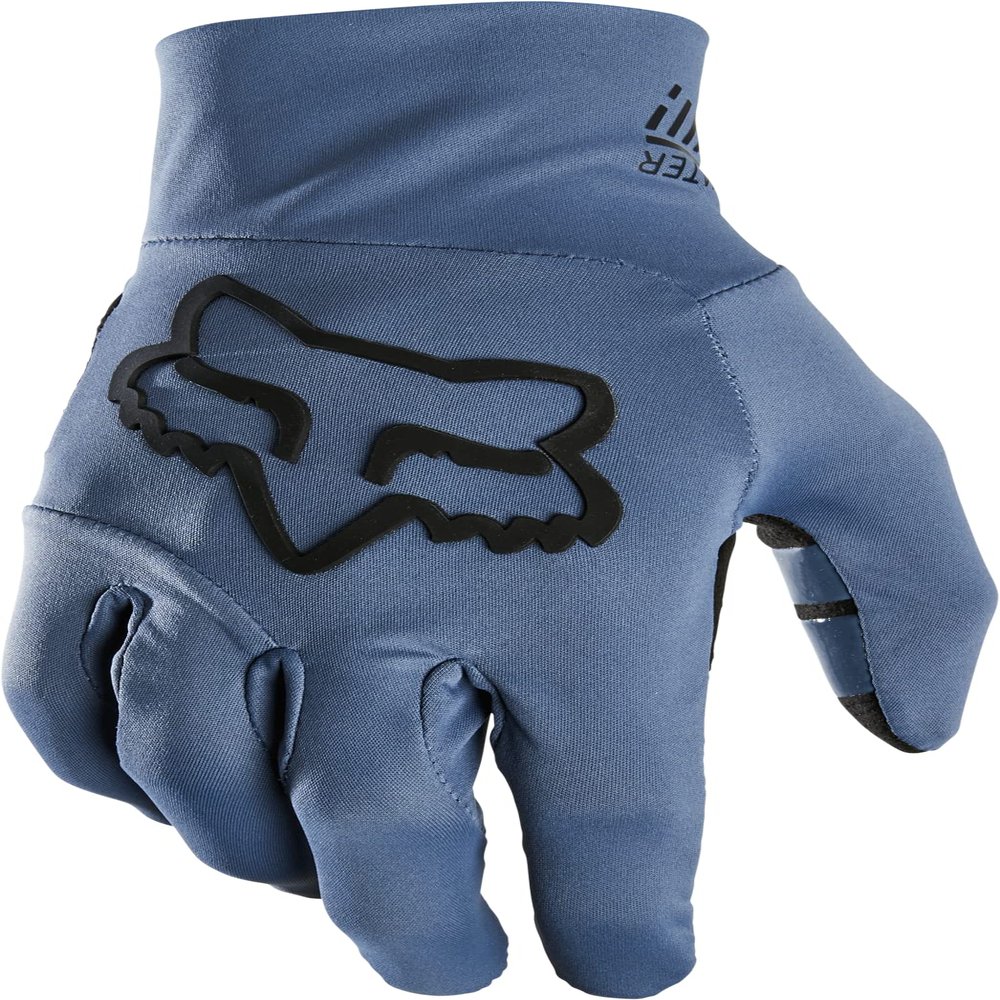 Fox Racing Mens Ranger Water Resistant Mountain Biking Glove,Blue Steel,X-Large