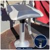 Five Oceans Boat Seat Pedestals, Adjustable Height 19-25 Inches, 360 Degree Rotation, Marine-Grade Aluminum, for Pontoon, Fishing, Sports Boats - FO4476 view 3