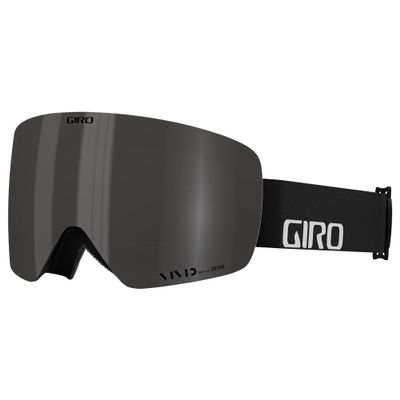 Giro Contour Adult Snow Goggle - Black Wordmark Strap with VIVID Smoke/VIVID Infrared Lenses