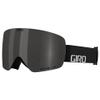 Giro Contour Adult Snow Goggle - Black Wordmark Strap with VIVID Smoke/VIVID Infrared Lenses view 1